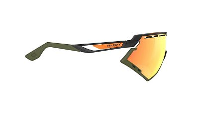 Превью  Велоочки RUDY PROJECT Defender Black Matte/Olive Green, Линзы: Multilaser Orange (SP524006-0020)